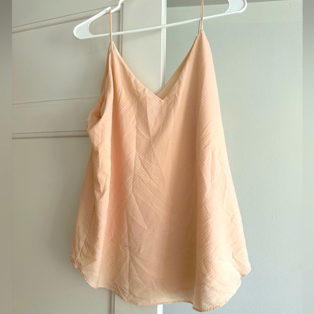 Express pink tank top size Large